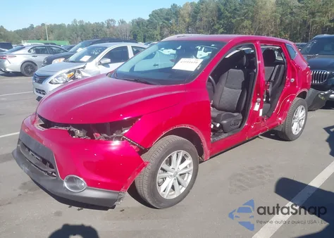 2017 Nissan Rogue Sport Sv из США, поврежденный, VIN JN1BJ1CP9HW015712